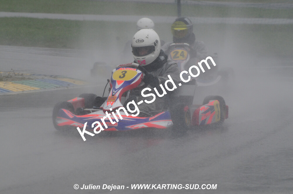 12/04/2009 : 1ère manche du Championnat Sud et 1ère manche du Championnat Régional Languedoc-Roussillon à Lavelanet (photos Julien Dejean) 2009 — karting