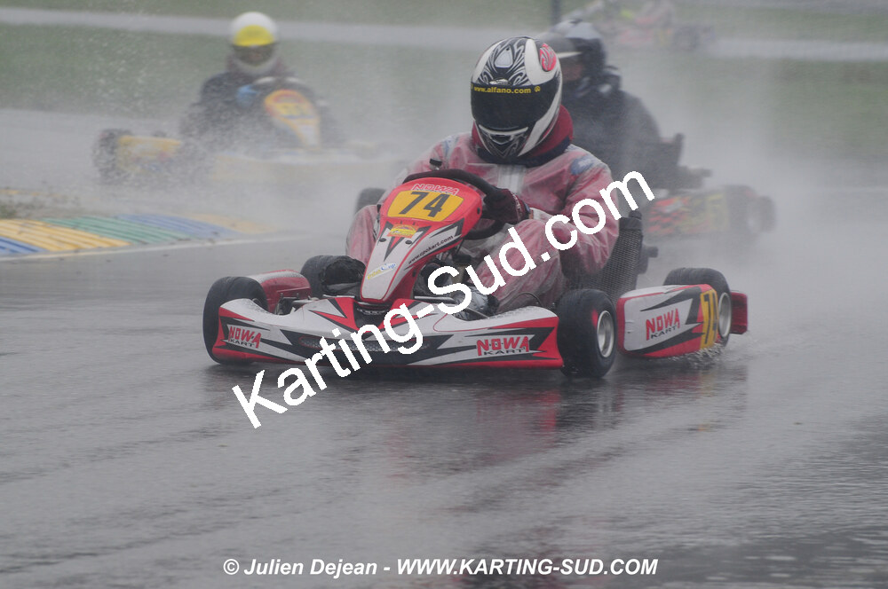 12/04/2009 : 1ère manche du Championnat Sud et 1ère manche du Championnat Régional Languedoc-Roussillon à Lavelanet (photos Julien Dejean) 2009 — karting