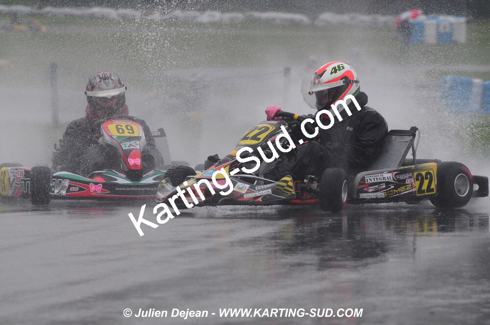 12/04/2009 : 1ère manche du Championnat Sud et 1ère manche du Championnat Régional Languedoc-Roussillon à Lavelanet (photos Julien Dejean) 2009 — karting