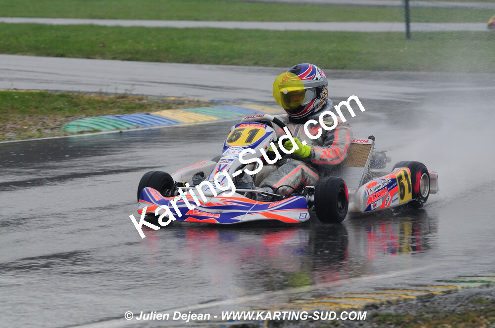 12/04/2009 : 1ère manche du Championnat Sud et 1ère manche du Championnat Régional Languedoc-Roussillon à Lavelanet (photos Julien Dejean) 2009 — karting