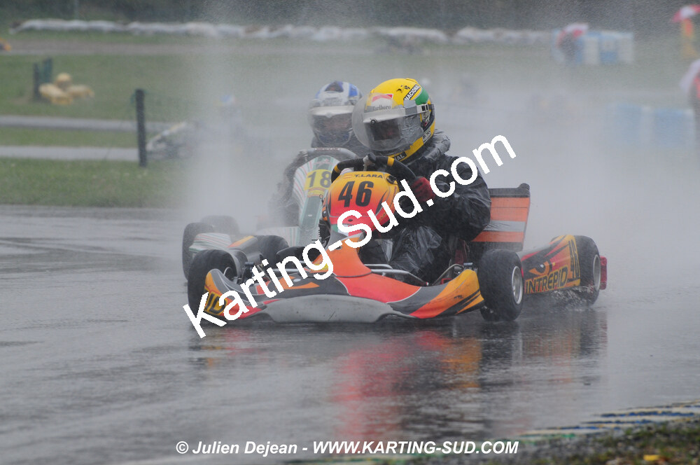 12/04/2009 : 1ère manche du Championnat Sud et 1ère manche du Championnat Régional Languedoc-Roussillon à Lavelanet (photos Julien Dejean) 2009 — karting