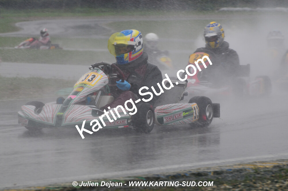 12/04/2009 : 1ère manche du Championnat Sud et 1ère manche du Championnat Régional Languedoc-Roussillon à Lavelanet (photos Julien Dejean) 2009 — karting