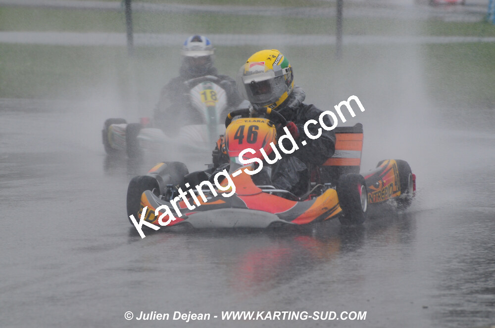 12/04/2009 : 1ère manche du Championnat Sud et 1ère manche du Championnat Régional Languedoc-Roussillon à Lavelanet (photos Julien Dejean) 2009 — karting