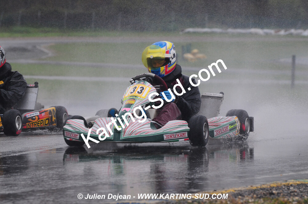 12/04/2009 : 1ère manche du Championnat Sud et 1ère manche du Championnat Régional Languedoc-Roussillon à Lavelanet (photos Julien Dejean) 2009 — karting