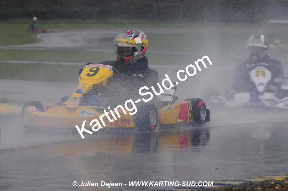 12/04/2009 : 1ère manche du Championnat Sud et 1ère manche du Championnat Régional Languedoc-Roussillon à Lavelanet (photos Julien Dejean) 2009 — karting