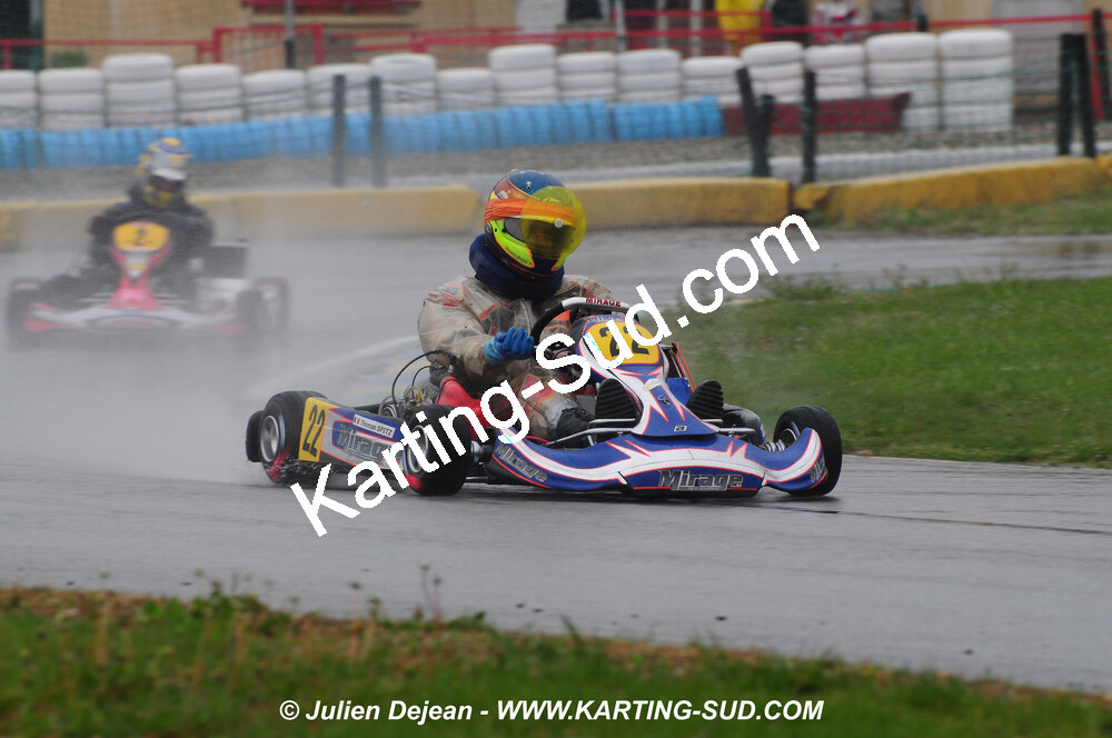12/04/2009 : 1ère manche du Championnat Sud et 1ère manche du Championnat Régional Languedoc-Roussillon à Lavelanet (photos Julien Dejean) 2009 — karting