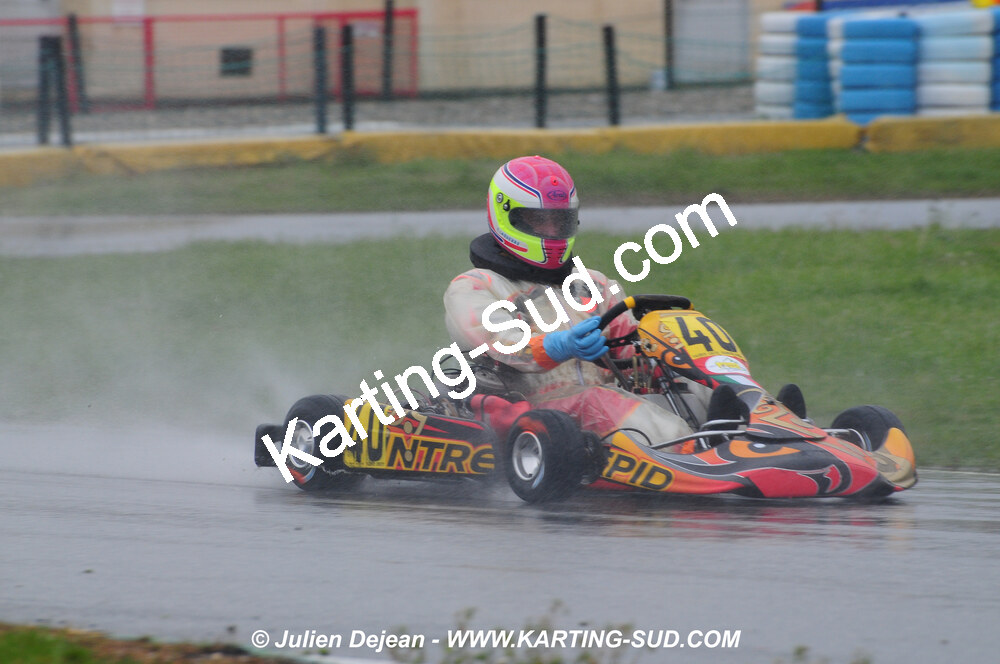 12/04/2009 : 1ère manche du Championnat Sud et 1ère manche du Championnat Régional Languedoc-Roussillon à Lavelanet (photos Julien Dejean) 2009 — karting