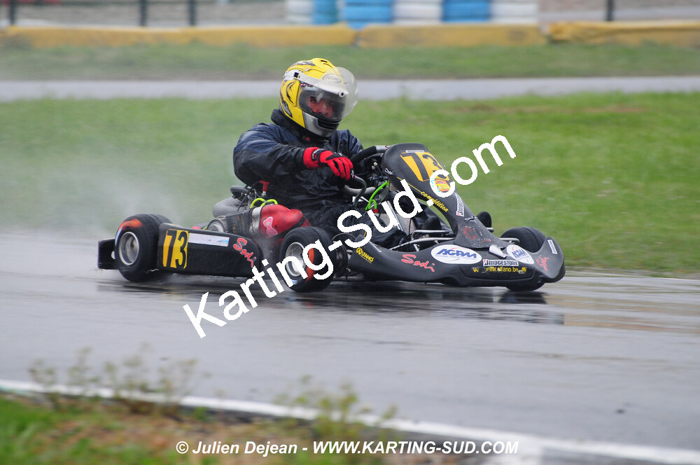 12/04/2009 : 1ère manche du Championnat Sud et 1ère manche du Championnat Régional Languedoc-Roussillon à Lavelanet (photos Julien Dejean) 2009 — karting