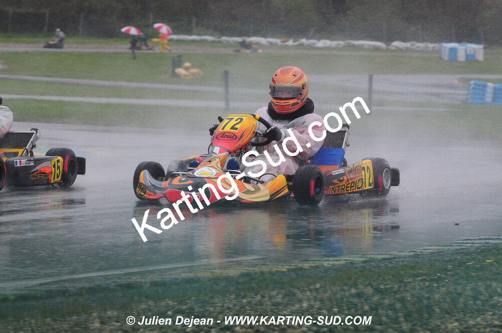 12/04/2009 : 1ère manche du Championnat Sud et 1ère manche du Championnat Régional Languedoc-Roussillon à Lavelanet (photos Julien Dejean) 2009 — karting