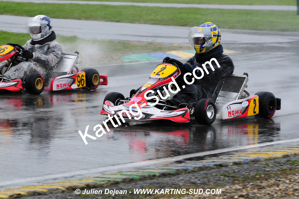 12/04/2009 : 1ère manche du Championnat Sud et 1ère manche du Championnat Régional Languedoc-Roussillon à Lavelanet (photos Julien Dejean) 2009 — karting
