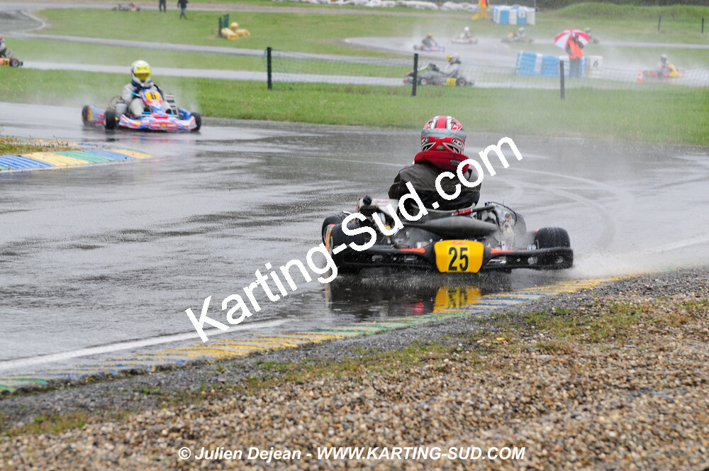12/04/2009 : 1ère manche du Championnat Sud et 1ère manche du Championnat Régional Languedoc-Roussillon à Lavelanet (photos Julien Dejean) 2009 — karting