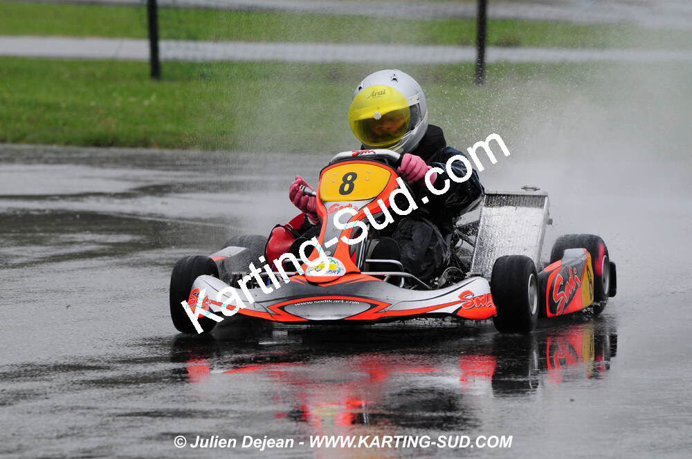 12/04/2009 : 1ère manche du Championnat Sud et 1ère manche du Championnat Régional Languedoc-Roussillon à Lavelanet (photos Julien Dejean) 2009 — karting