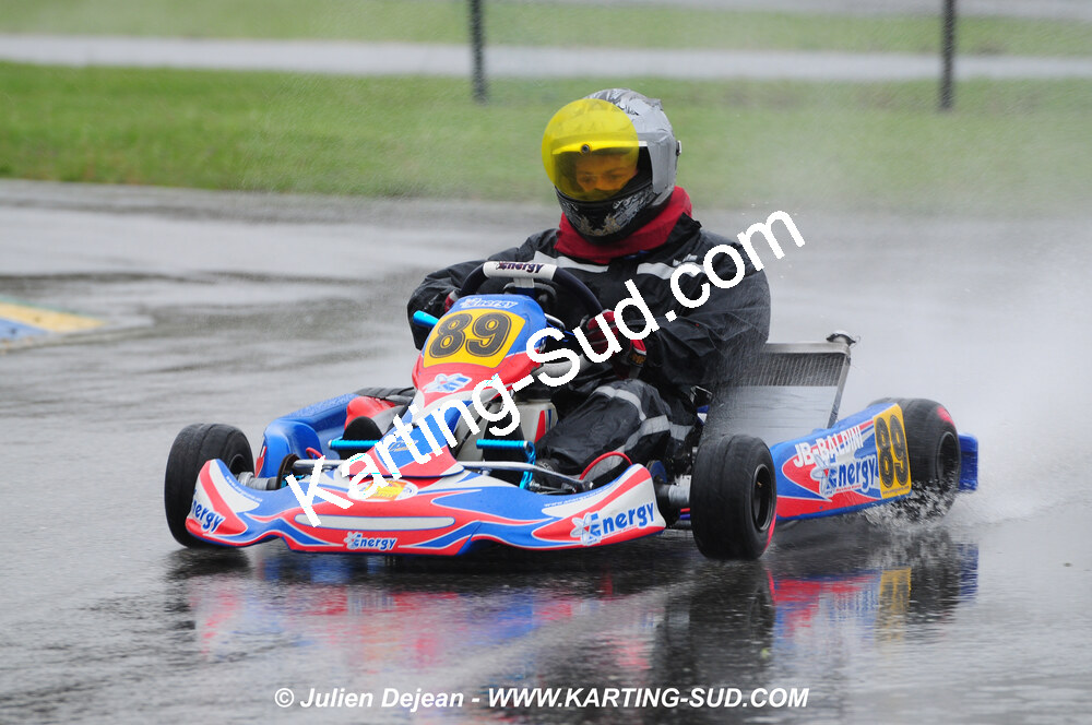 12/04/2009 : 1ère manche du Championnat Sud et 1ère manche du Championnat Régional Languedoc-Roussillon à Lavelanet (photos Julien Dejean) 2009 — karting