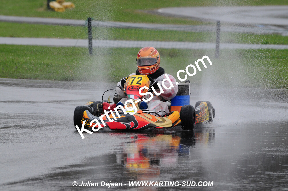 12/04/2009 : 1ère manche du Championnat Sud et 1ère manche du Championnat Régional Languedoc-Roussillon à Lavelanet (photos Julien Dejean) 2009 — karting