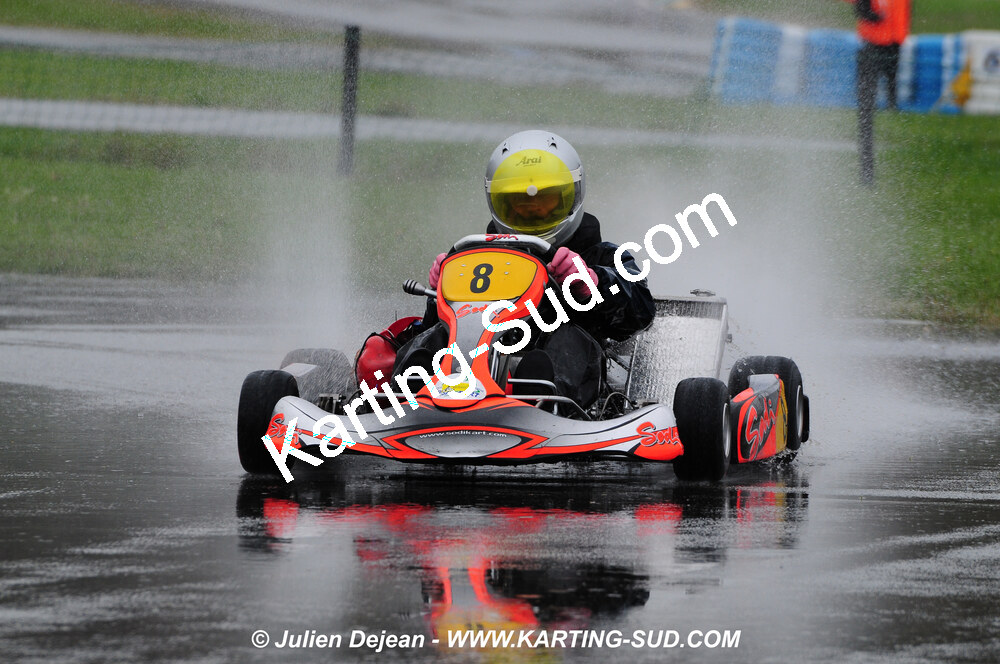 12/04/2009 : 1ère manche du Championnat Sud et 1ère manche du Championnat Régional Languedoc-Roussillon à Lavelanet (photos Julien Dejean) 2009 — karting