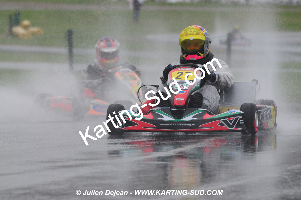 12/04/2009 : 1ère manche du Championnat Sud et 1ère manche du Championnat Régional Languedoc-Roussillon à Lavelanet (photos Julien Dejean) 2009 — karting