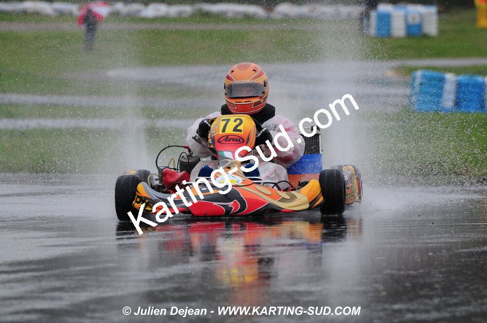 12/04/2009 : 1ère manche du Championnat Sud et 1ère manche du Championnat Régional Languedoc-Roussillon à Lavelanet (photos Julien Dejean) 2009 — karting