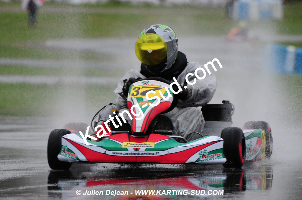 12/04/2009 : 1ère manche du Championnat Sud et 1ère manche du Championnat Régional Languedoc-Roussillon à Lavelanet (photos Julien Dejean) 2009 — karting