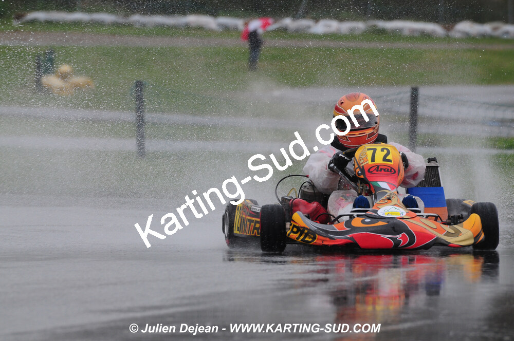 12/04/2009 : 1ère manche du Championnat Sud et 1ère manche du Championnat Régional Languedoc-Roussillon à Lavelanet (photos Julien Dejean) 2009 — karting