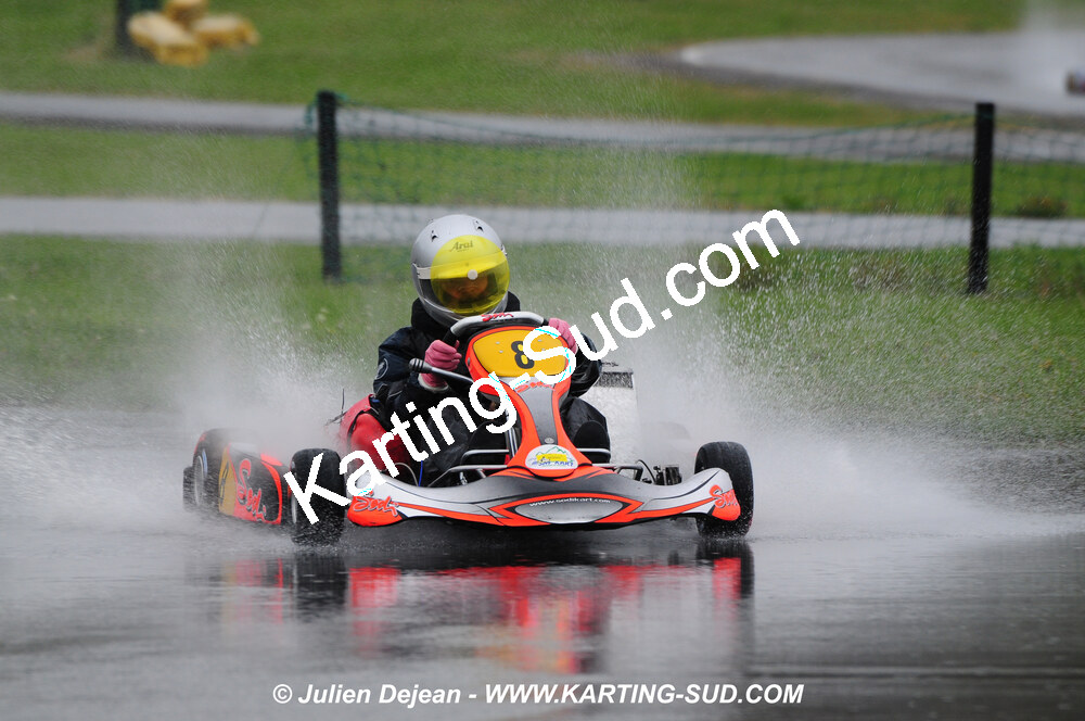 12/04/2009 : 1ère manche du Championnat Sud et 1ère manche du Championnat Régional Languedoc-Roussillon à Lavelanet (photos Julien Dejean) 2009 — karting