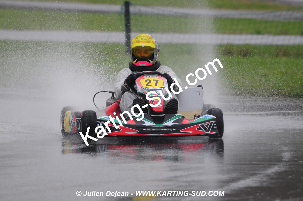 12/04/2009 : 1ère manche du Championnat Sud et 1ère manche du Championnat Régional Languedoc-Roussillon à Lavelanet (photos Julien Dejean) 2009 — karting