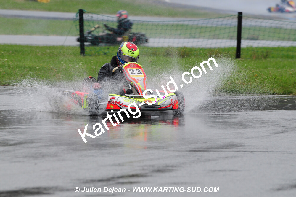 12/04/2009 : 1ère manche du Championnat Sud et 1ère manche du Championnat Régional Languedoc-Roussillon à Lavelanet (photos Julien Dejean) 2009 — karting