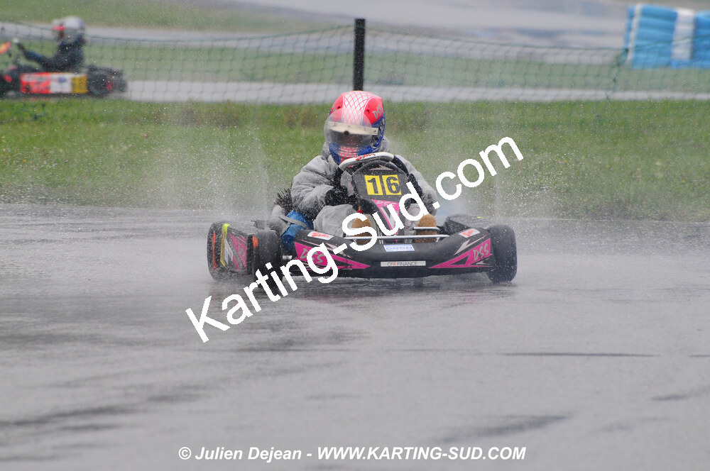 12/04/2009 : 1ère manche du Championnat Sud et 1ère manche du Championnat Régional Languedoc-Roussillon à Lavelanet (photos Julien Dejean) 2009 — karting