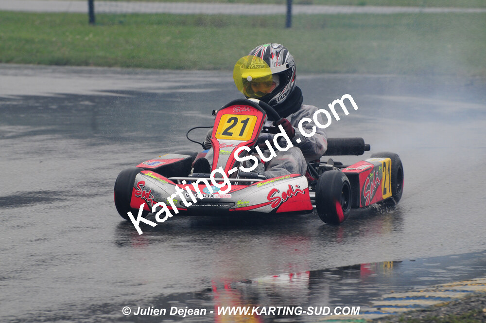 12/04/2009 : 1ère manche du Championnat Sud et 1ère manche du Championnat Régional Languedoc-Roussillon à Lavelanet (photos Julien Dejean) 2009 — karting