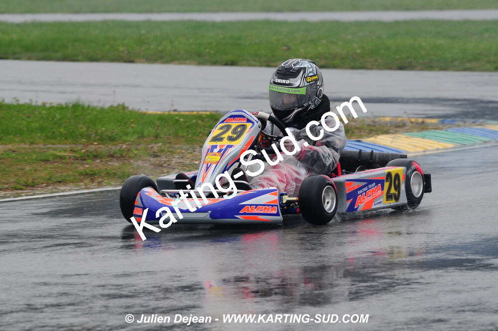 12/04/2009 : 1ère manche du Championnat Sud et 1ère manche du Championnat Régional Languedoc-Roussillon à Lavelanet (photos Julien Dejean) 2009 — karting