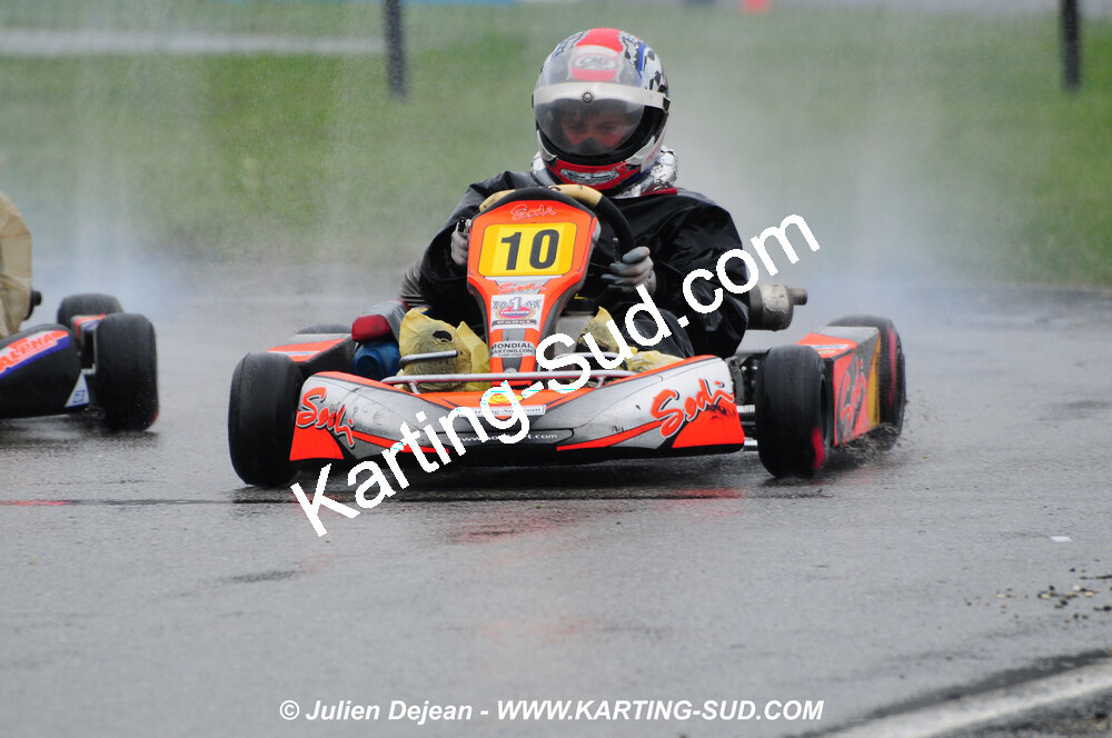 12/04/2009 : 1ère manche du Championnat Sud et 1ère manche du Championnat Régional Languedoc-Roussillon à Lavelanet (photos Julien Dejean) 2009 — karting