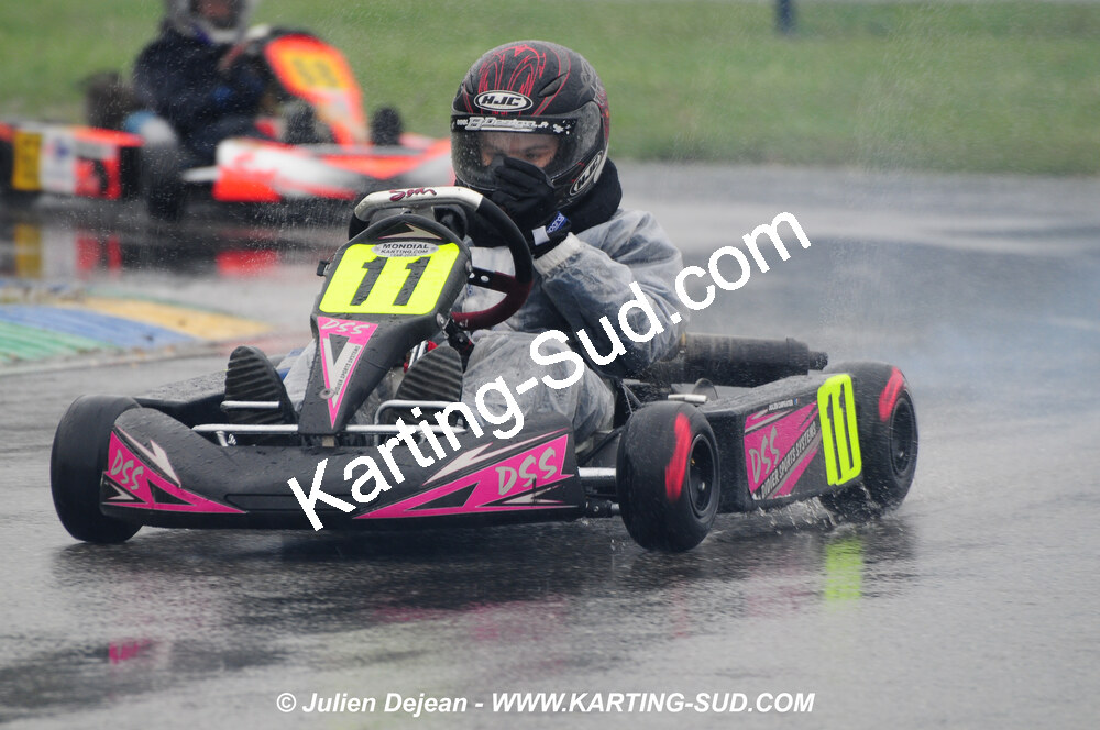 12/04/2009 : 1ère manche du Championnat Sud et 1ère manche du Championnat Régional Languedoc-Roussillon à Lavelanet (photos Julien Dejean) 2009 — karting