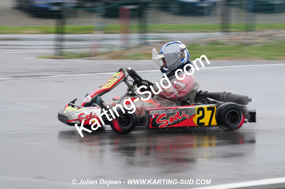 12/04/2009 : 1ère manche du Championnat Sud et 1ère manche du Championnat Régional Languedoc-Roussillon à Lavelanet (photos Julien Dejean) 2009 — karting