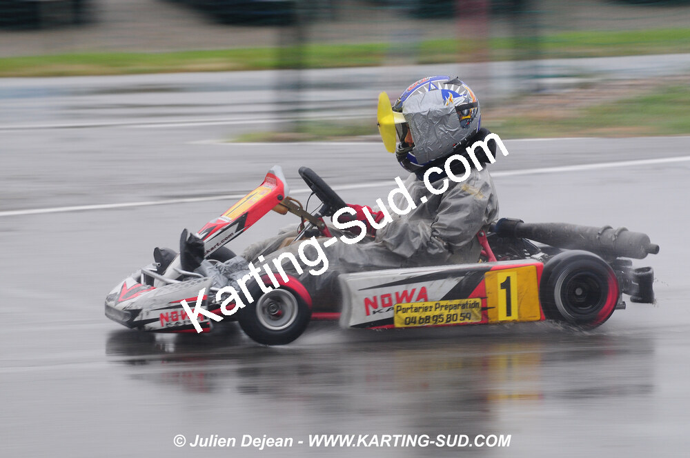 12/04/2009 : 1ère manche du Championnat Sud et 1ère manche du Championnat Régional Languedoc-Roussillon à Lavelanet (photos Julien Dejean) 2009 — karting