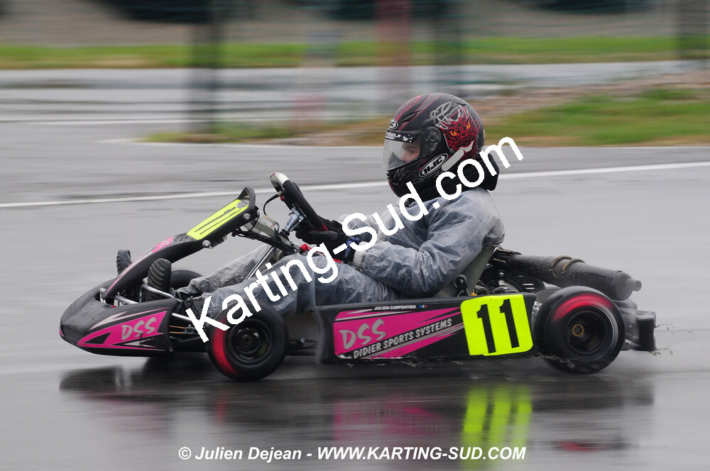 12/04/2009 : 1ère manche du Championnat Sud et 1ère manche du Championnat Régional Languedoc-Roussillon à Lavelanet (photos Julien Dejean) 2009 — karting