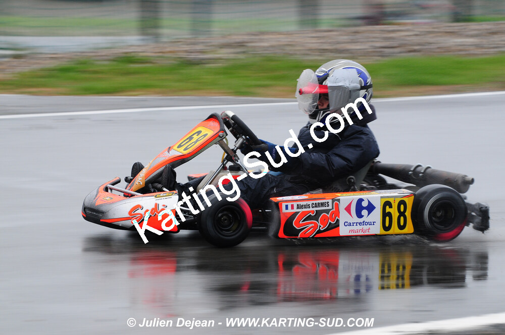 12/04/2009 : 1ère manche du Championnat Sud et 1ère manche du Championnat Régional Languedoc-Roussillon à Lavelanet (photos Julien Dejean) 2009 — karting