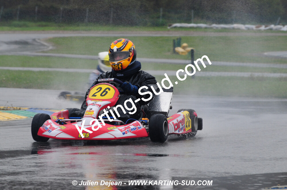 12/04/2009 : 1ère manche du Championnat Sud et 1ère manche du Championnat Régional Languedoc-Roussillon à Lavelanet (photos Julien Dejean) 2009 — karting