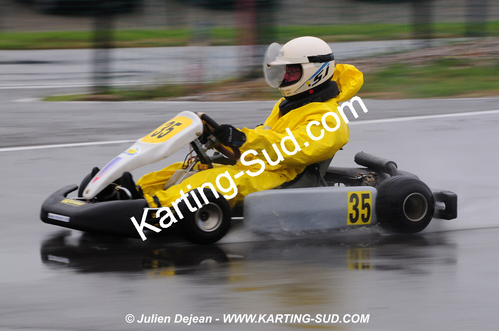 12/04/2009 : 1ère manche du Championnat Sud et 1ère manche du Championnat Régional Languedoc-Roussillon à Lavelanet (photos Julien Dejean) 2009 — karting