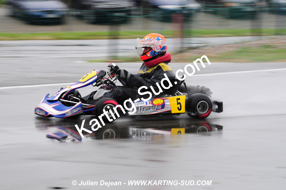 12/04/2009 : 1ère manche du Championnat Sud et 1ère manche du Championnat Régional Languedoc-Roussillon à Lavelanet (photos Julien Dejean) 2009 — karting