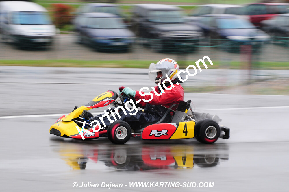 12/04/2009 : 1ère manche du Championnat Sud et 1ère manche du Championnat Régional Languedoc-Roussillon à Lavelanet (photos Julien Dejean) 2009 — karting