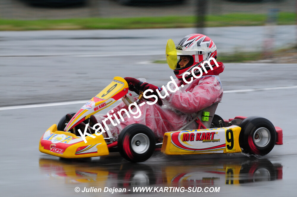 12/04/2009 : 1ère manche du Championnat Sud et 1ère manche du Championnat Régional Languedoc-Roussillon à Lavelanet (photos Julien Dejean) 2009 — karting