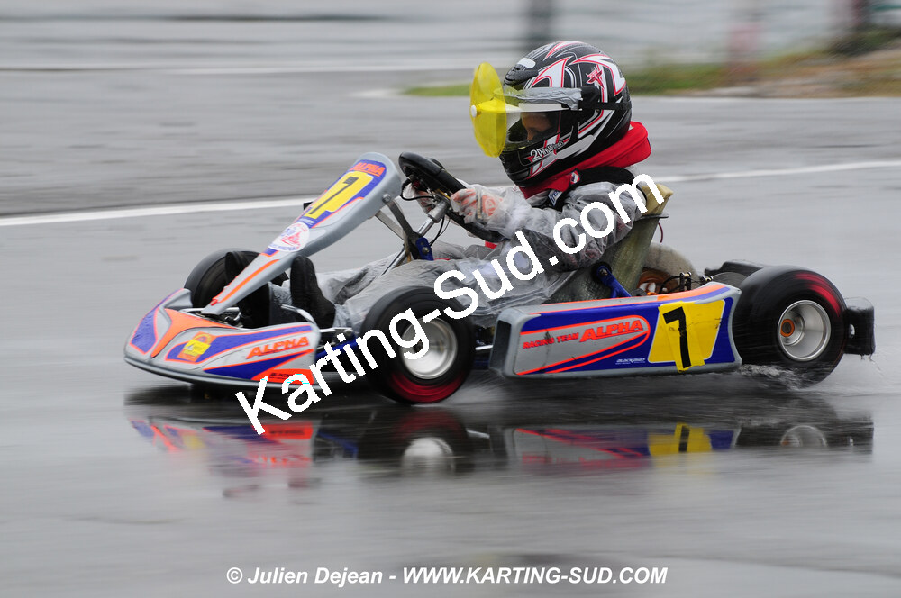 12/04/2009 : 1ère manche du Championnat Sud et 1ère manche du Championnat Régional Languedoc-Roussillon à Lavelanet (photos Julien Dejean) 2009 — karting