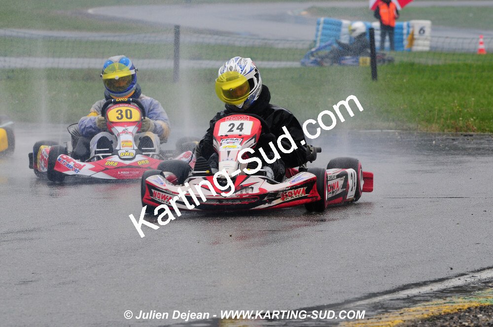 12/04/2009 : 1ère manche du Championnat Sud et 1ère manche du Championnat Régional Languedoc-Roussillon à Lavelanet (photos Julien Dejean) 2009 — karting