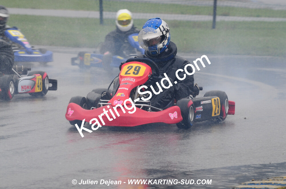 12/04/2009 : 1ère manche du Championnat Sud et 1ère manche du Championnat Régional Languedoc-Roussillon à Lavelanet (photos Julien Dejean) 2009 — karting