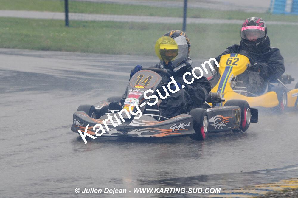 12/04/2009 : 1ère manche du Championnat Sud et 1ère manche du Championnat Régional Languedoc-Roussillon à Lavelanet (photos Julien Dejean) 2009 — karting