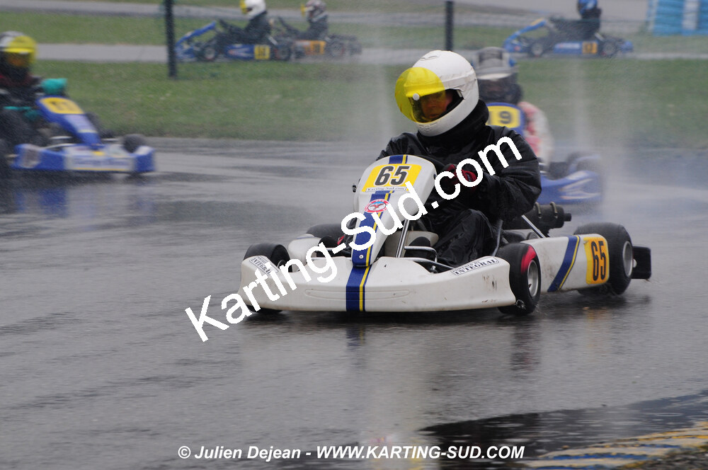 12/04/2009 : 1ère manche du Championnat Sud et 1ère manche du Championnat Régional Languedoc-Roussillon à Lavelanet (photos Julien Dejean) 2009 — karting