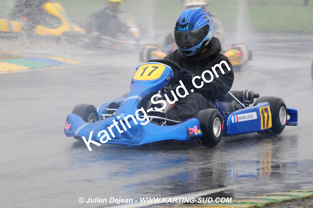 12/04/2009 : 1ère manche du Championnat Sud et 1ère manche du Championnat Régional Languedoc-Roussillon à Lavelanet (photos Julien Dejean) 2009 — karting