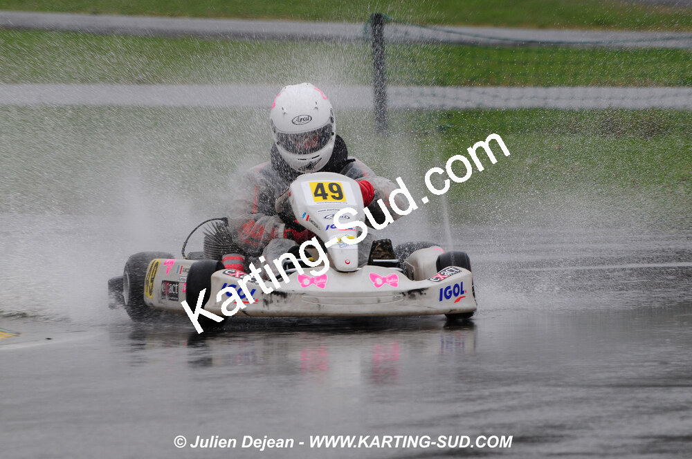 12/04/2009 : 1ère manche du Championnat Sud et 1ère manche du Championnat Régional Languedoc-Roussillon à Lavelanet (photos Julien Dejean) 2009 — karting