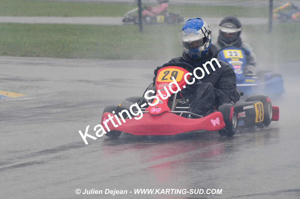 12/04/2009 : 1ère manche du Championnat Sud et 1ère manche du Championnat Régional Languedoc-Roussillon à Lavelanet (photos Julien Dejean) 2009 — karting