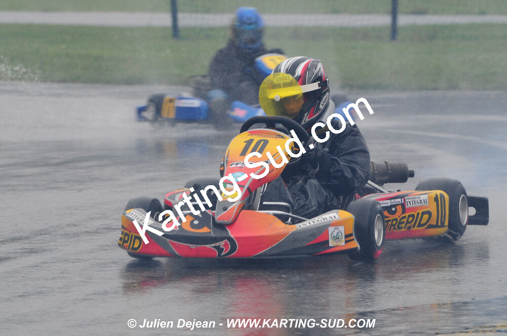 12/04/2009 : 1ère manche du Championnat Sud et 1ère manche du Championnat Régional Languedoc-Roussillon à Lavelanet (photos Julien Dejean) 2009 — karting