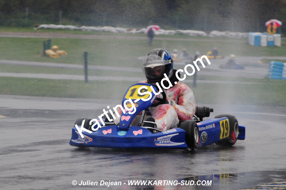 12/04/2009 : 1ère manche du Championnat Sud et 1ère manche du Championnat Régional Languedoc-Roussillon à Lavelanet (photos Julien Dejean) 2009 — karting